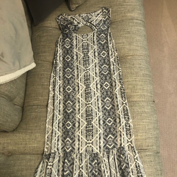 Splendid Taos Print Bohemian Maxi Dress Small - Picture 5 of 6